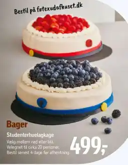 Føtex BAGER Studenterhuelagkage tilbud