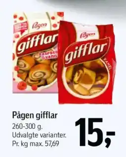 Føtex PÅGEN gifflar tilbud