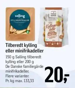 Føtex Tilberedt kylling eller minifrikadeller tilbud