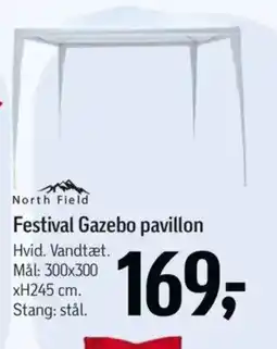 Føtex Festival Gazebo pavillon tilbud