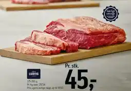 Føtex Håndskåret Ludvi entrecote eller ribeye tilbud