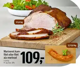 Føtex Marineret kam- filet eller filet ala mørbrad tilbud