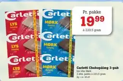 Poetzsch Padborg Carletti Chokopålæg 3-pak tilbud