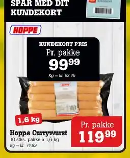 Poetzsch Padborg Hoppe Currywurst tilbud