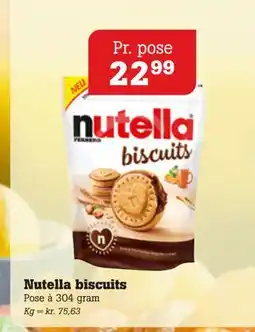 Poetzsch Padborg Nutella biscuits tilbud