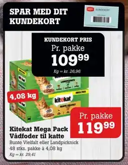 Poetzsch Padborg Kitekat Mega Pack Vådfoder til katte tilbud