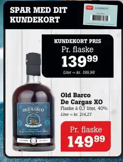 Poetzsch Padborg Old Barco De Cargas XO tilbud