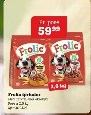 Poetzsch Padborg Frolic tørfoder tilbud