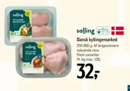 Føtex SALLING Dansk kyllingemarked tilbud