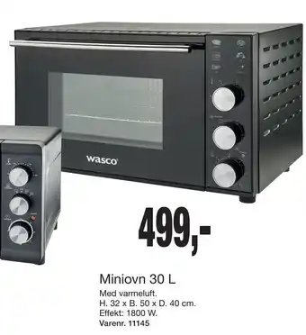 Harald Nyborg Miniovn 30 L tilbud