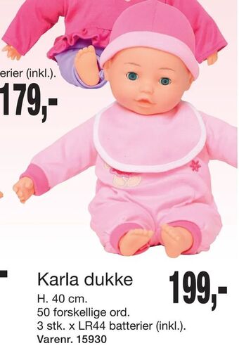 Harald Nyborg Karla dukke tilbud