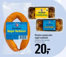 Føtex Stryhns postej eller røget medister tilbud