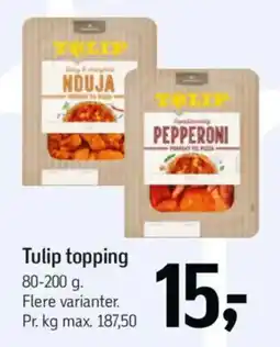 Føtex TULIP Topping tilbud