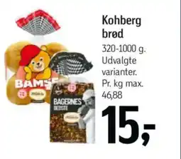 Føtex Kohberg brød tilbud