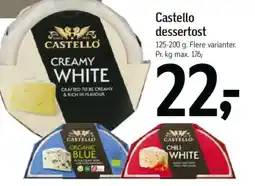 Føtex CASTELLO Dessertost tilbud