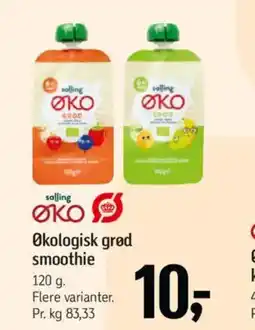 Føtex ØKO Økologisk grød smoothie tilbud