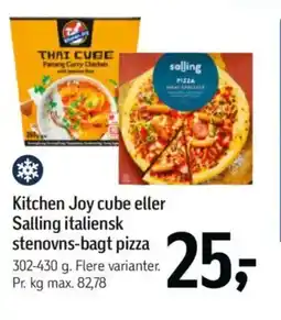 Føtex Kitchen joy cube eller salling italiensk stenovns-bagt pizza tilbud