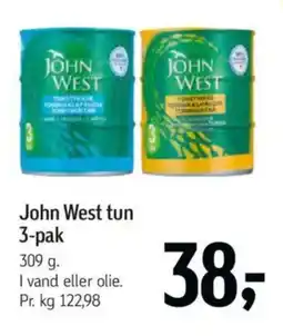 Føtex JOHN WEST Tun 3-pak tilbud
