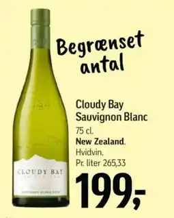 Føtex Cloudy bay sauvignon blanc tilbud