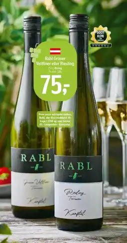 Føtex Rabl grüner veltliner eller riesling tilbud