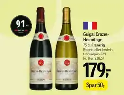 Føtex Guigal crozes- hermitage tilbud