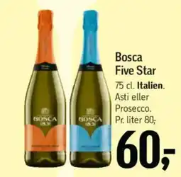 BOSCA Five star