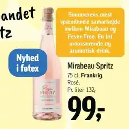Føtex Mirabeau spritz tilbud