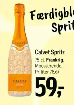 Føtex Calvet spritz tilbud