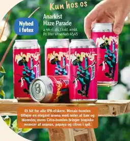 Føtex Anarkist haze parade tilbud