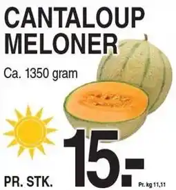 ABC Lavpris CANTALOUP MELONER tilbud
