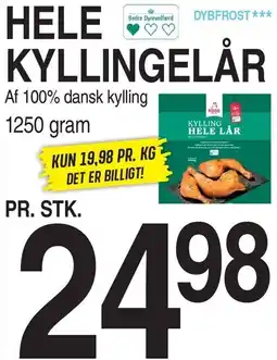 ABC Lavpris HELE KYLLINGELÅR tilbud