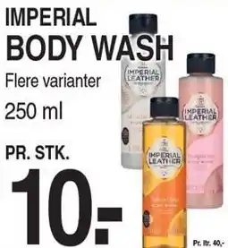 ABC Lavpris IMPERIAL BODY WASH tilbud