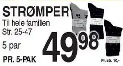 ABC Lavpris STRØMPER tilbud