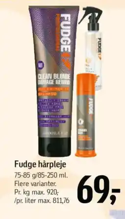 FUDGE Hårpleje