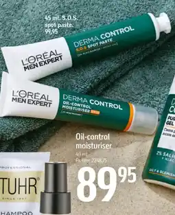 Føtex L'ORÉAL Oil-control moisturiser tilbud