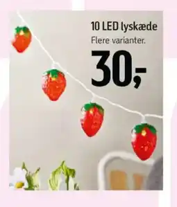 Føtex 10 led lyskæde tilbud