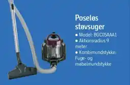 Føtex BOSCH Poseløs støvsuger tilbud