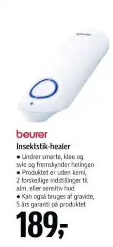 Føtex BEURER Insektstik-healer tilbud