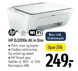 Føtex HP DJ2810e all in one tilbud