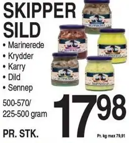ABC Lavpris SKIPPER SILD tilbud