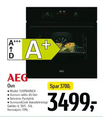 Føtex AEG Ovn tilbud