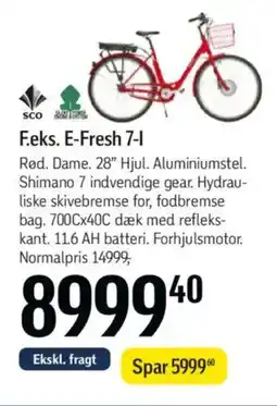 Føtex F.eks. e-fresh 7-1 tilbud