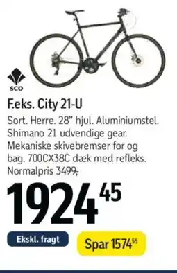 Føtex F.eks. city 21-u tilbud