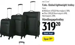 Føtex MODS F.eks. global lightweight trolley tilbud