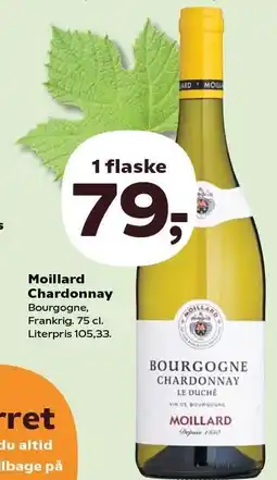 SuperBrugsen Moillard Chardonnay tilbud