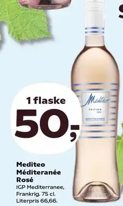 SuperBrugsen Mediteo Méditeranée Rosé tilbud