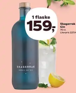 SuperBrugsen Skagerrak Gin tilbud