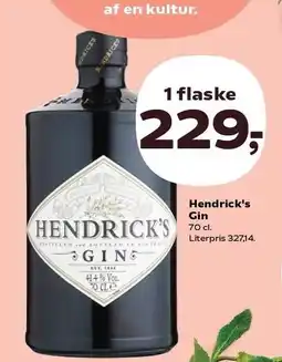 SuperBrugsen Hendrick's Gin tilbud