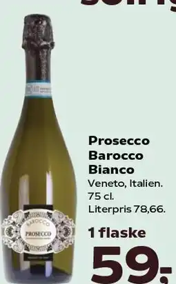 SuperBrugsen Prosecco Barocco Bianco tilbud
