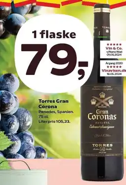 SuperBrugsen Torres Gran Corona tilbud